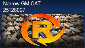 Narrow GM CAT 25128067