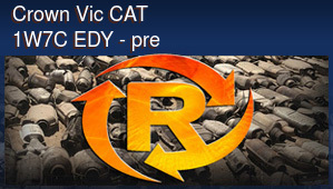 Crown Vic CAT 1W7C EDY - pre