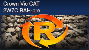 Crown Vic CAT 2W7C BAH-pre