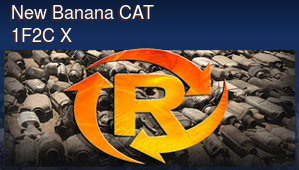 New Banana CAT 1F2C X