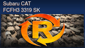 Subaru CAT FCFH3 3319 SK