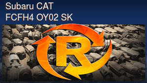 Subaru CAT FCFH4 OY02 SK